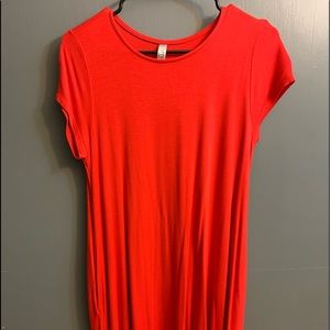 T-shirt dress with pockets